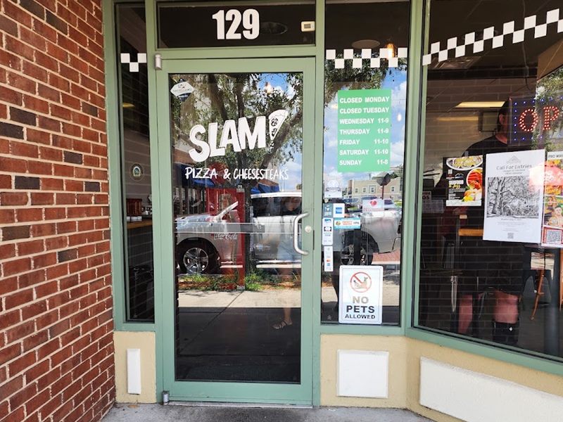 SLAM Pizza And Cheesesteaks exterior